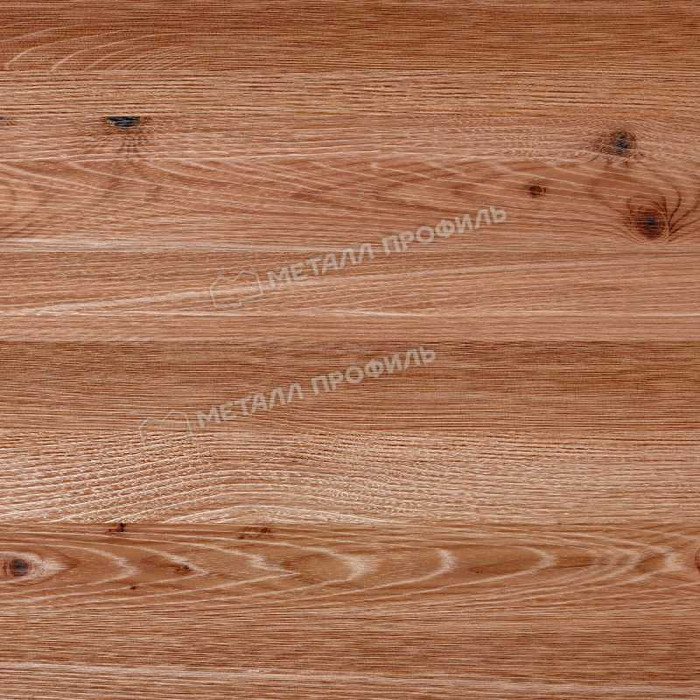 Планка примыкания верхняя 250х147х2000 (ECOSTEEL_T-01-Кедр-0.5)