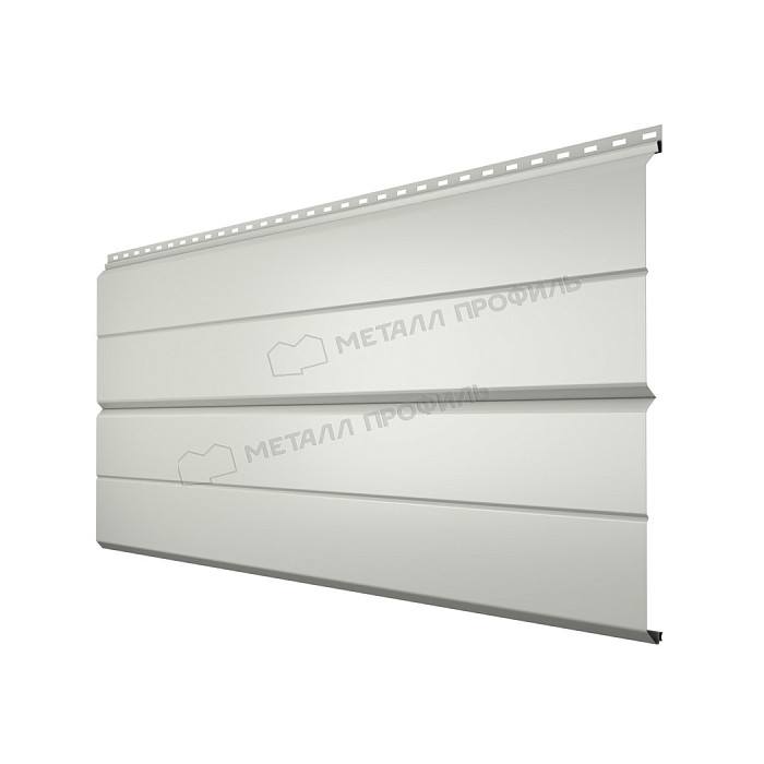 Сайдинг МЕТАЛЛ ПРОФИЛЬ Lбрус-XL-Н-14х335 (ПЭ-01-9010-0.45)